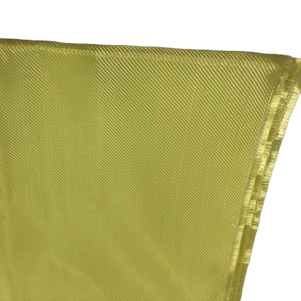 Cut Resistant Aramid Fabric High Strength 460GSM Woven Plain Lightweight