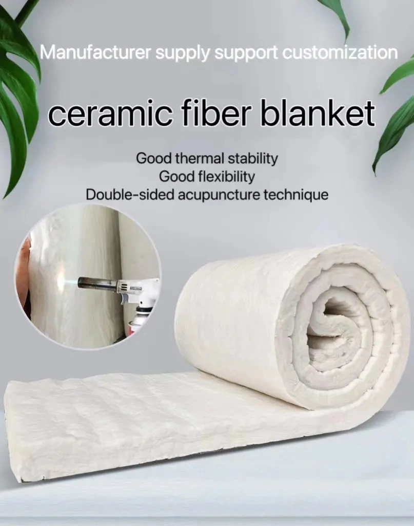 1300 Superwool Fibre Blanket Thermal Insulation Heat Resistant High Temp Refractory Ceramic Fiber Blanket Thermal Insulation Material for Fireproof Lining