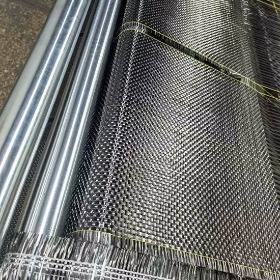 China Factory Großhandel hochfester 1K 3K 6K 12K einfacher Twill-Webstoff aus Kohlefaser